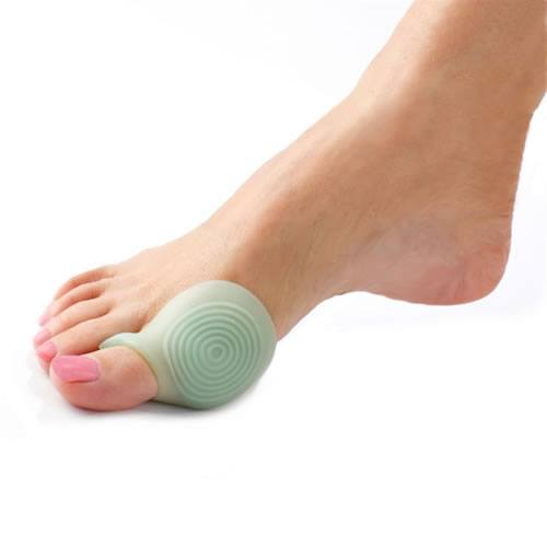 Bunion pad on a foot