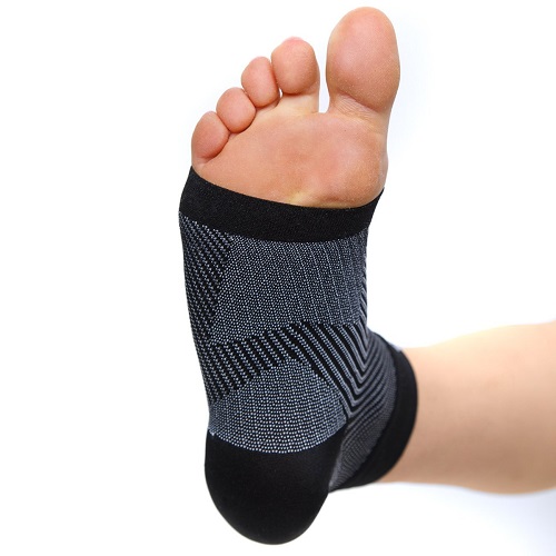 Showing off Compression Foot Sleeve