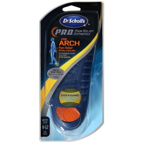 Dr. Scholl's P.R.O. Pain Relief Orthotics for Arch- Men's