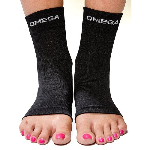 Omega Compression Foot Sleeve Frontside