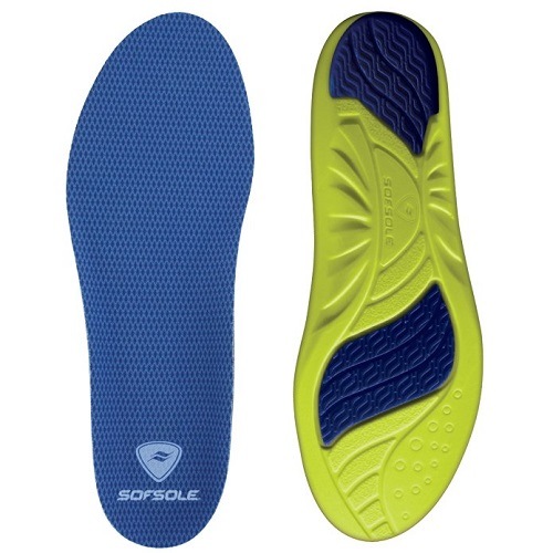 Sof Sole Athlete Full Length Comfort Neutral Arch Replacement Shoe Insole/Insert