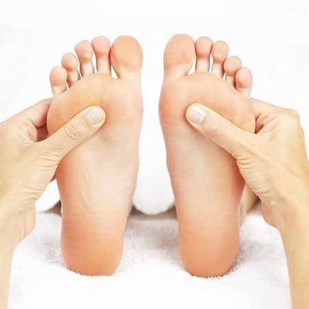 Acupressure Massage on feet