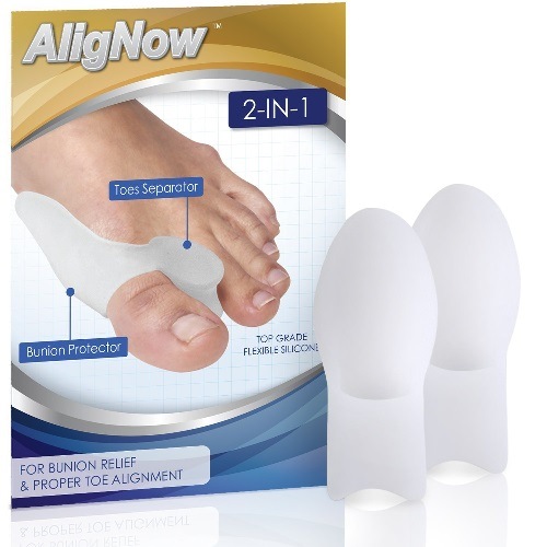 Bunion Relief Pack - 2 Bunion Pads Toe Spreaders Package