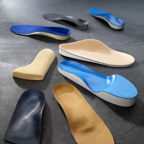 different orthotic insoles