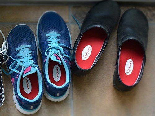 Orthotics For Flat Feet by Samurai Insoles in shoes
